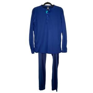 Patagonia Capilene 2 piece Blue Base Layer Set Large